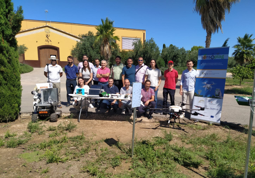 Miembros que colaboran en el proyecto SENSOPLAG